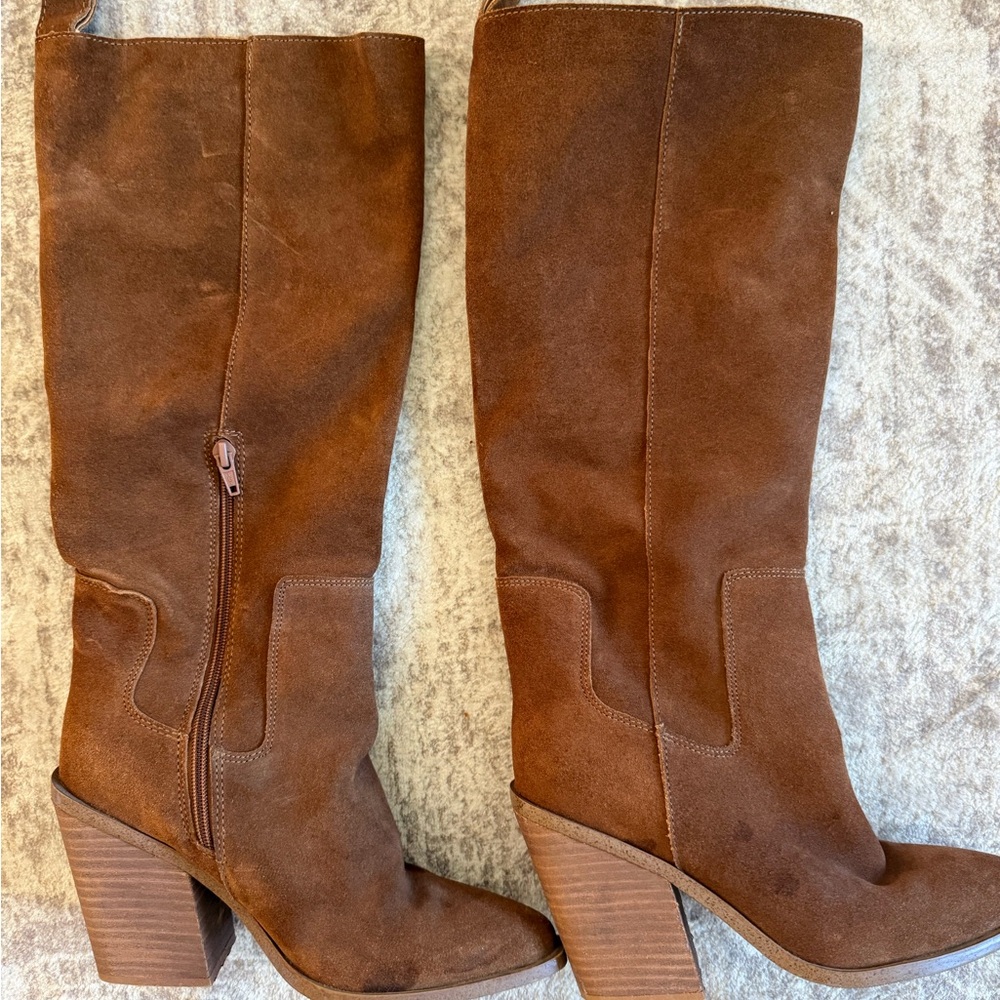 Steve Madden Chestnut Heeled Boots